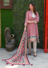 Multi Colour Cotton Lawn