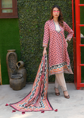 Multi Colour Cotton Lawn