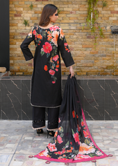 Black Cotton Lawn