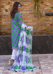 Multi Colour Cotton Lawn