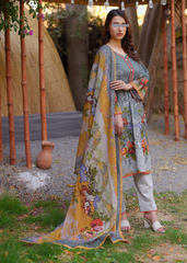 Beige Cotton Lawn