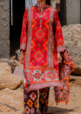 Lawn 3 Piece Suit - Stitched