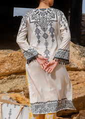 Lawn 3 Piece Suit - Stitched