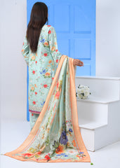 Silk Lawn 3 Piece Suit