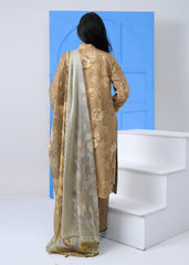 Silk Lawn 3 Piece Suit - Stitched