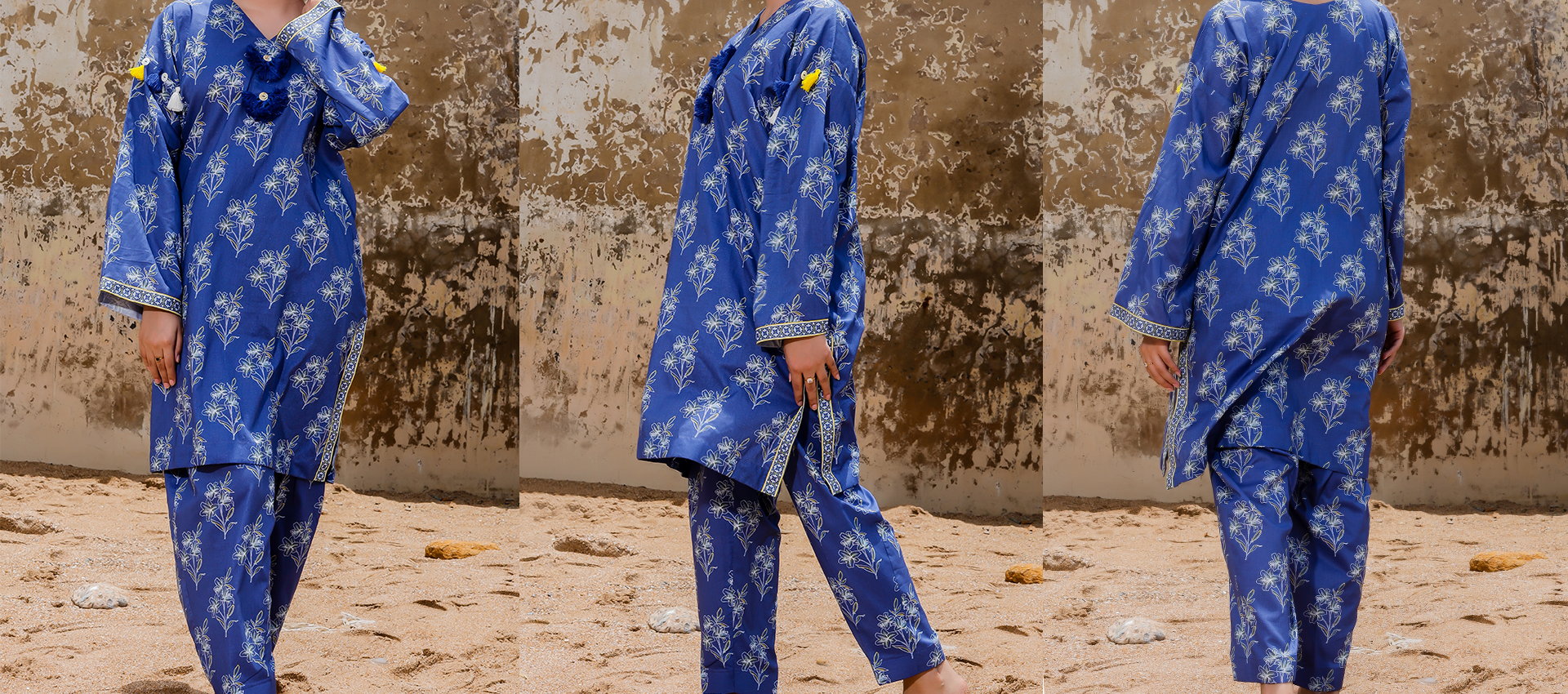 2 Piece Printed <br> Lawn