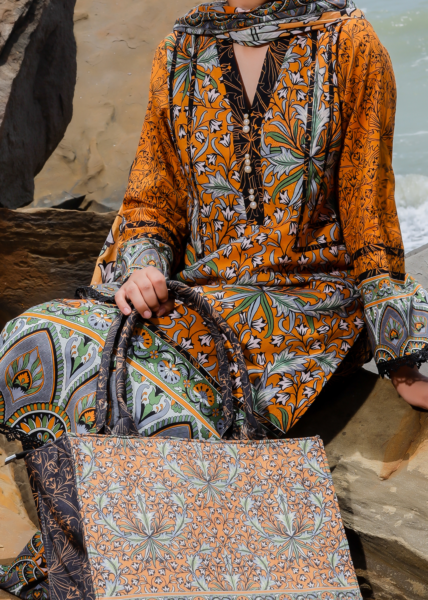 Lawn 3 Piece Suit