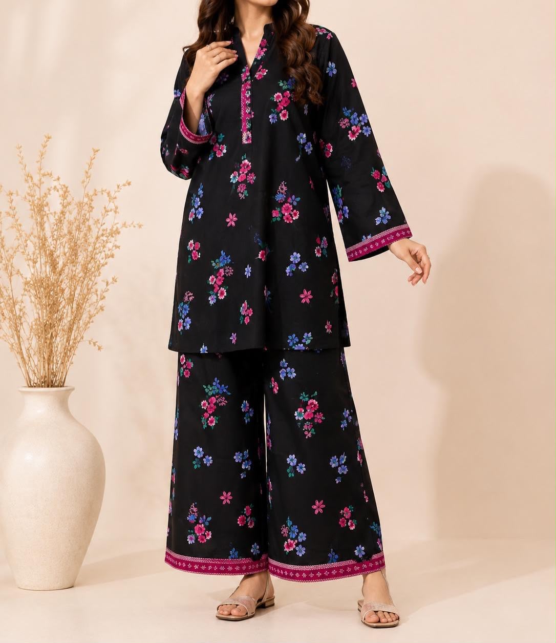 Black Floral